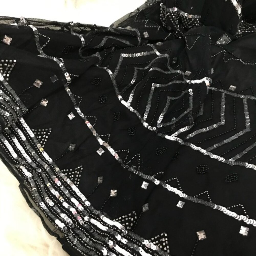 Bebe LACE UP SIDE GOWN - Picture 8 of 8